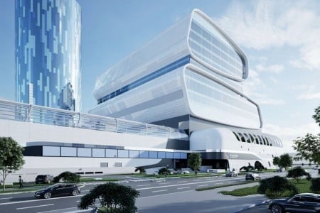 cladirea de birouri Promenada Office Tower, extinderea Mall-ului Promenada