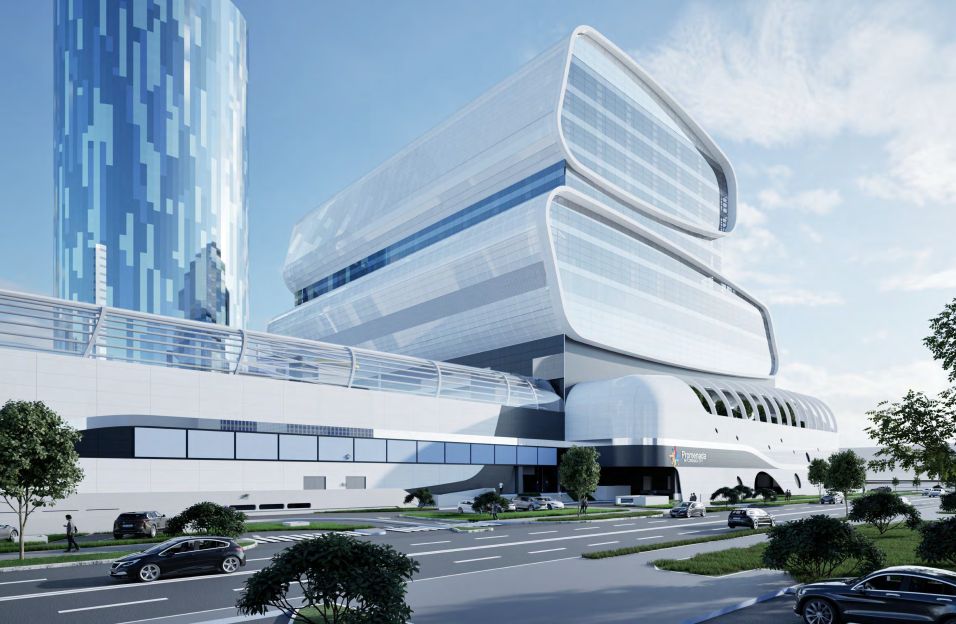 cladirea de birouri Promenada Office Tower, extinderea Mall-ului Promenada